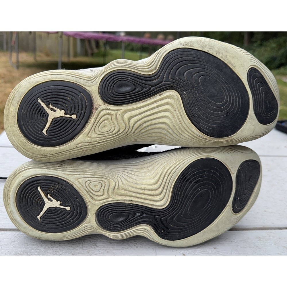 Air Jordan Super Fly 2017 TB Black White Size 11 Men's NBA Basketball Shoes - Picture 8 of 8